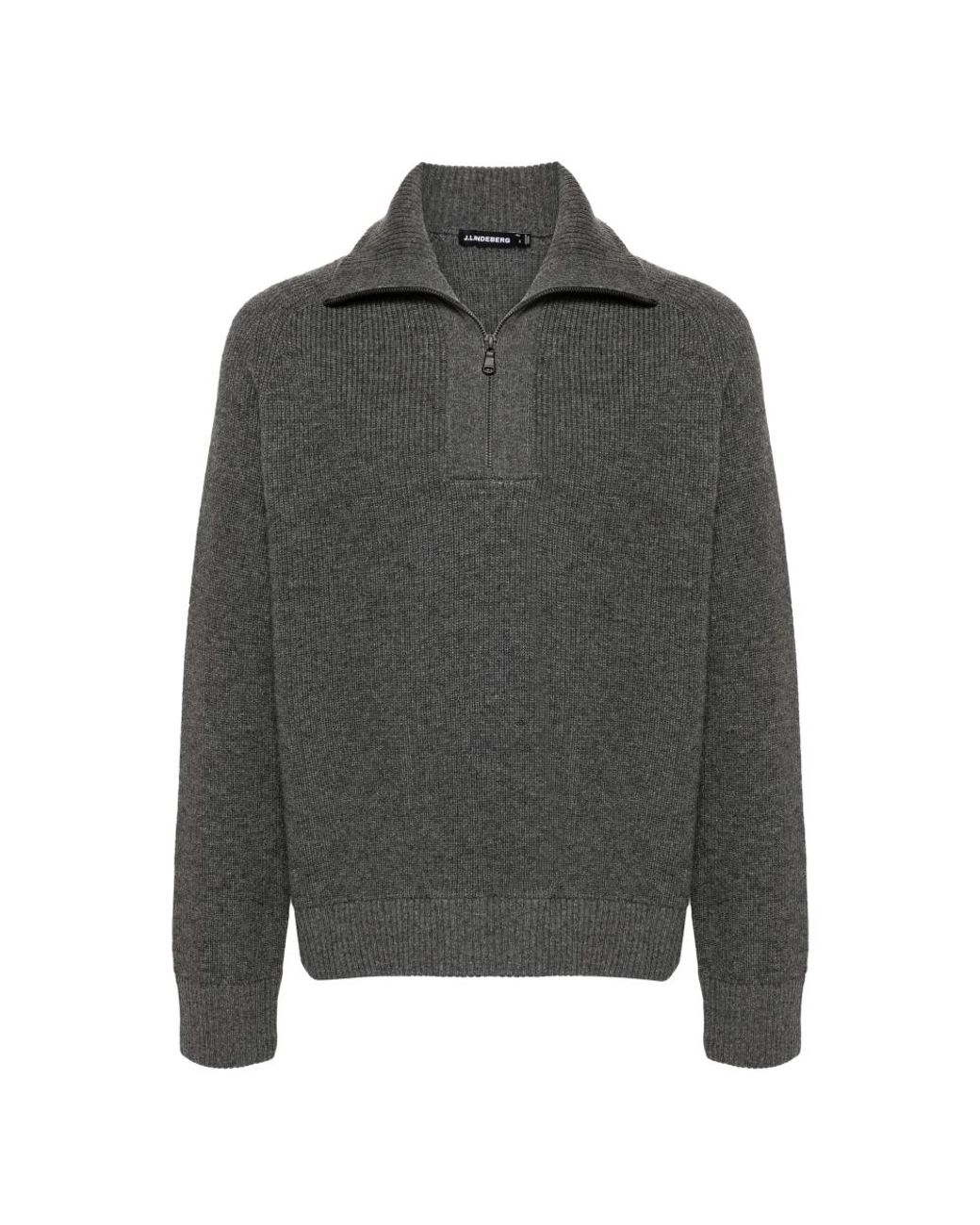 Turtlenecks J.Lindeberg de hombre de color Gray