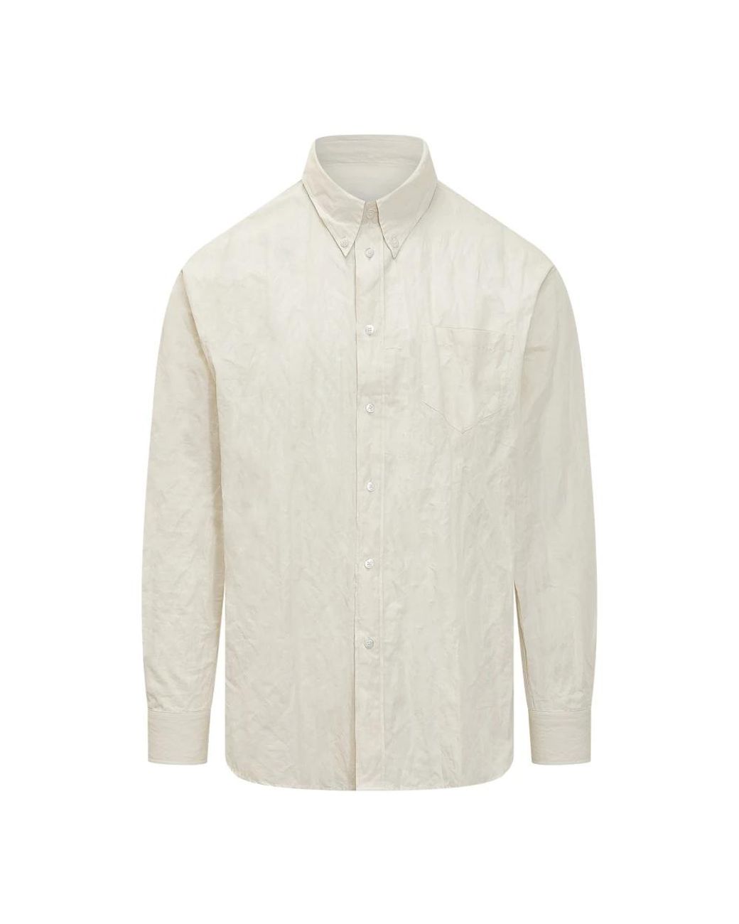 Willy Chavarria White Casual Shirts for men