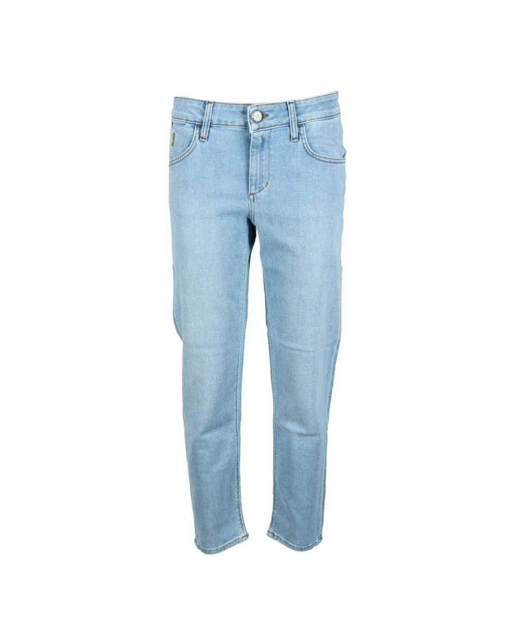 Shaft Blue Straight Fit Jeans