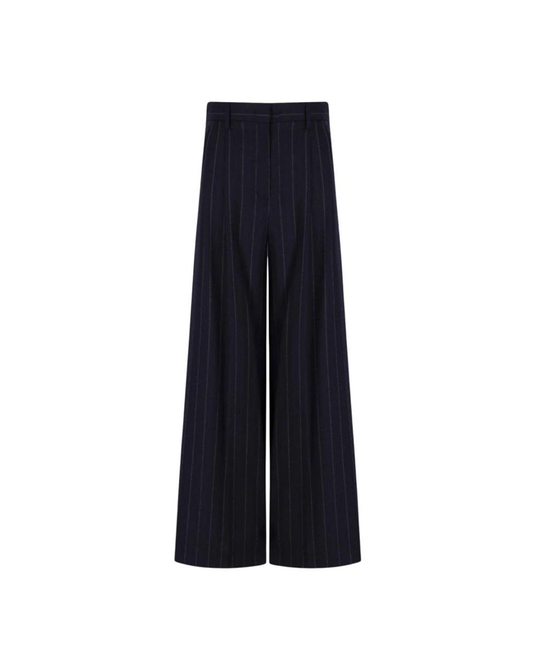 Weekend by Maxmara Blue Wide Trousers