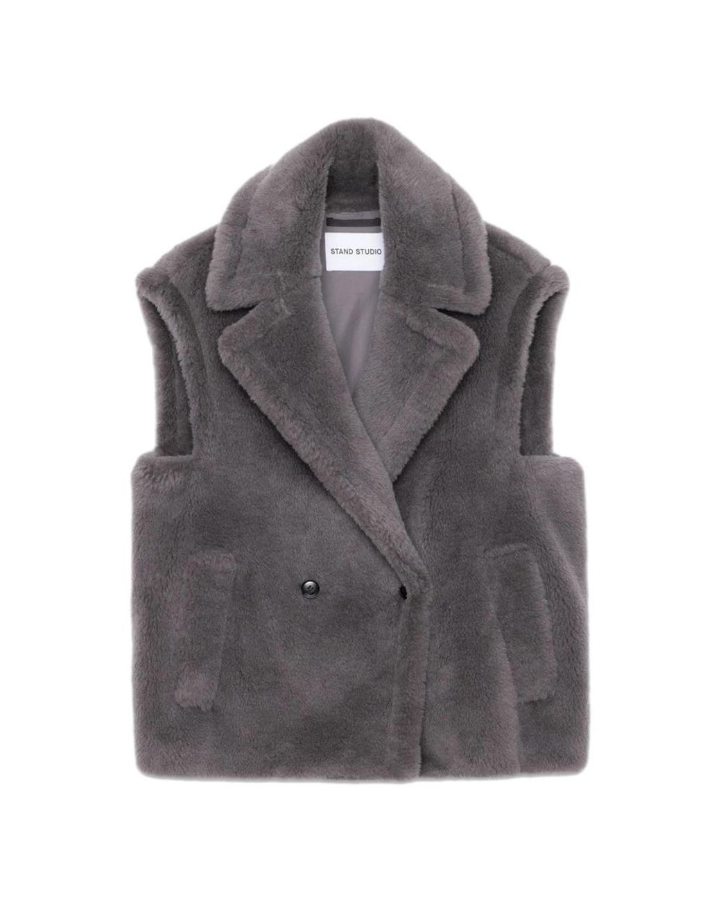 Stand Studio Gray Vests