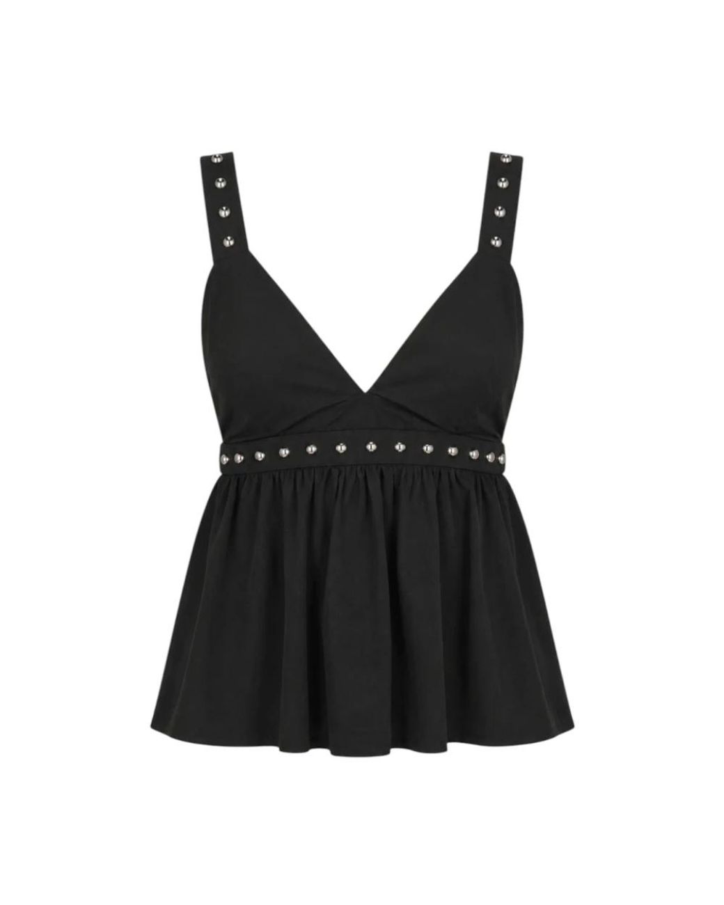 Liu Jo Black Sleeveless Tops