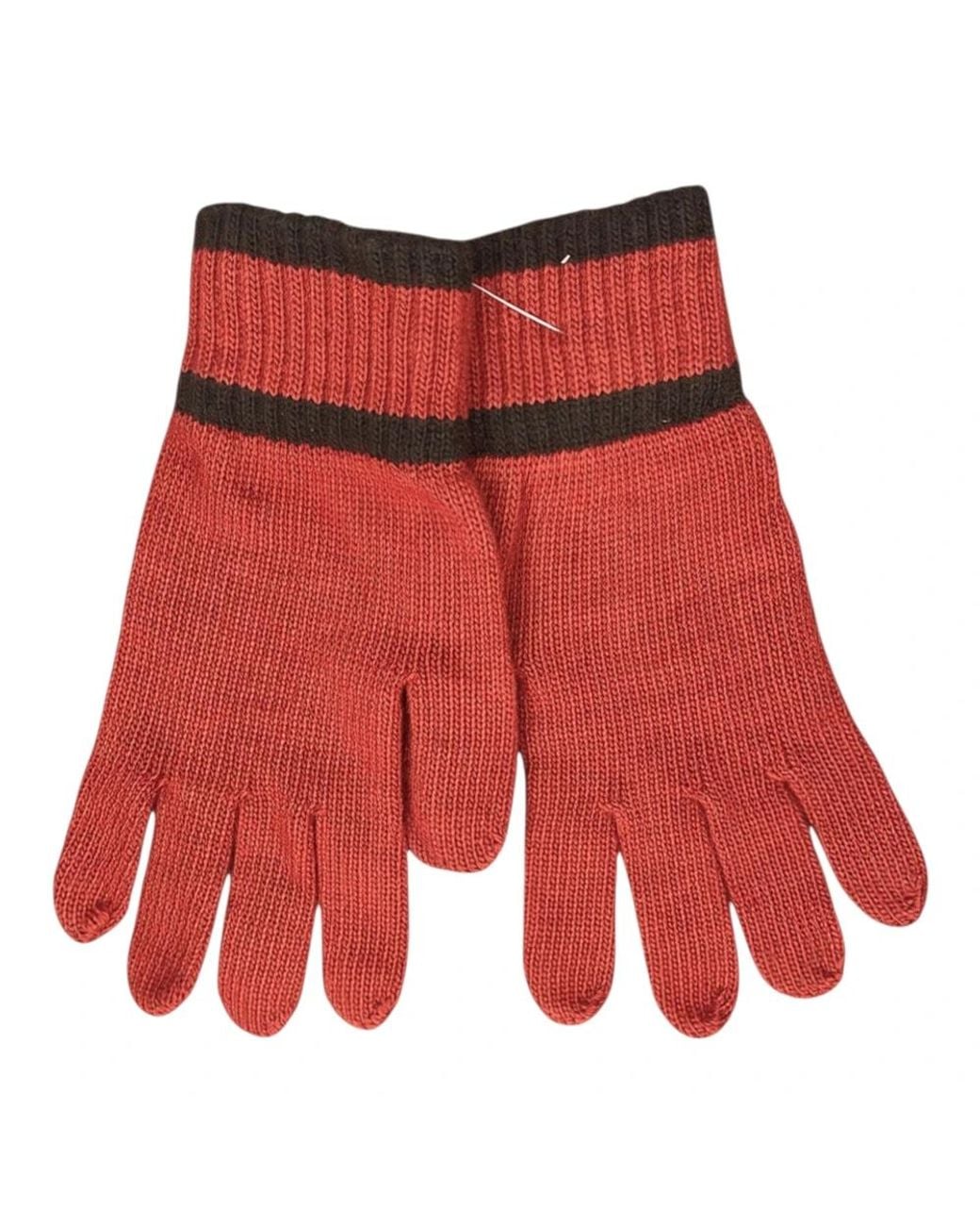 Coccinelle Red Gloves