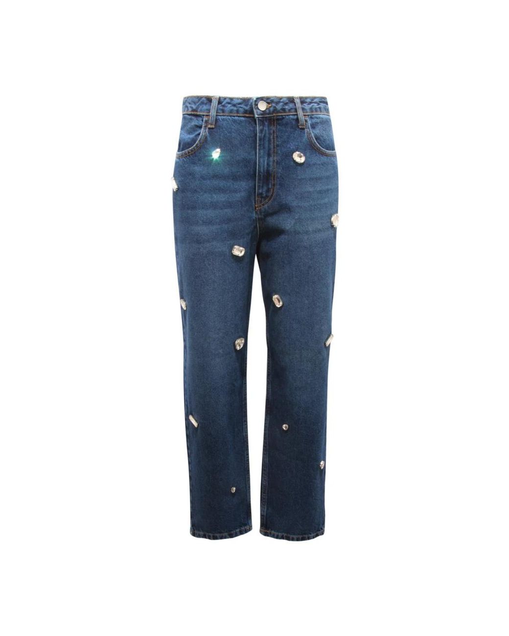 Relish Blue Straight Fit Jeans