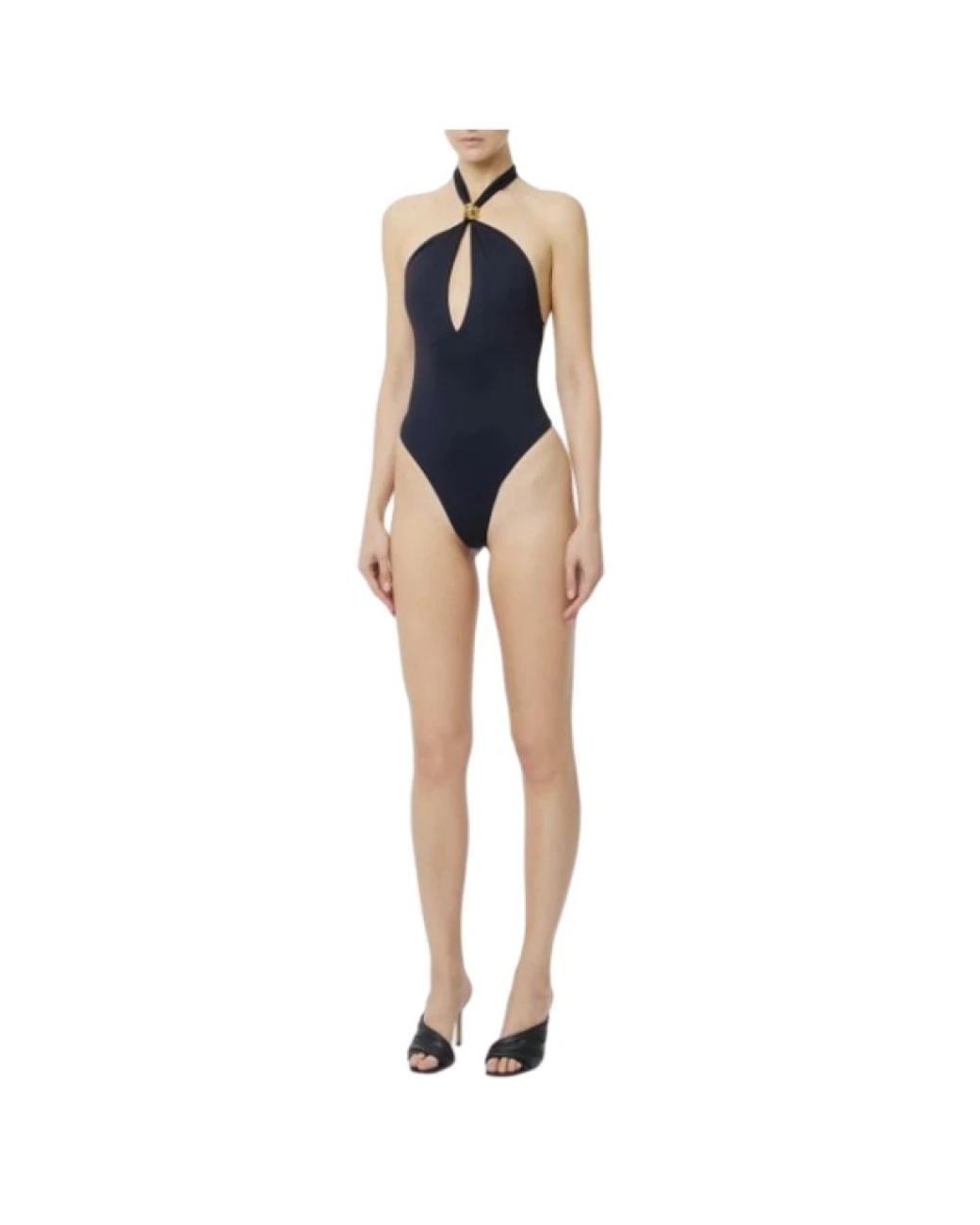 Elisabetta Franchi Black Swimsuits