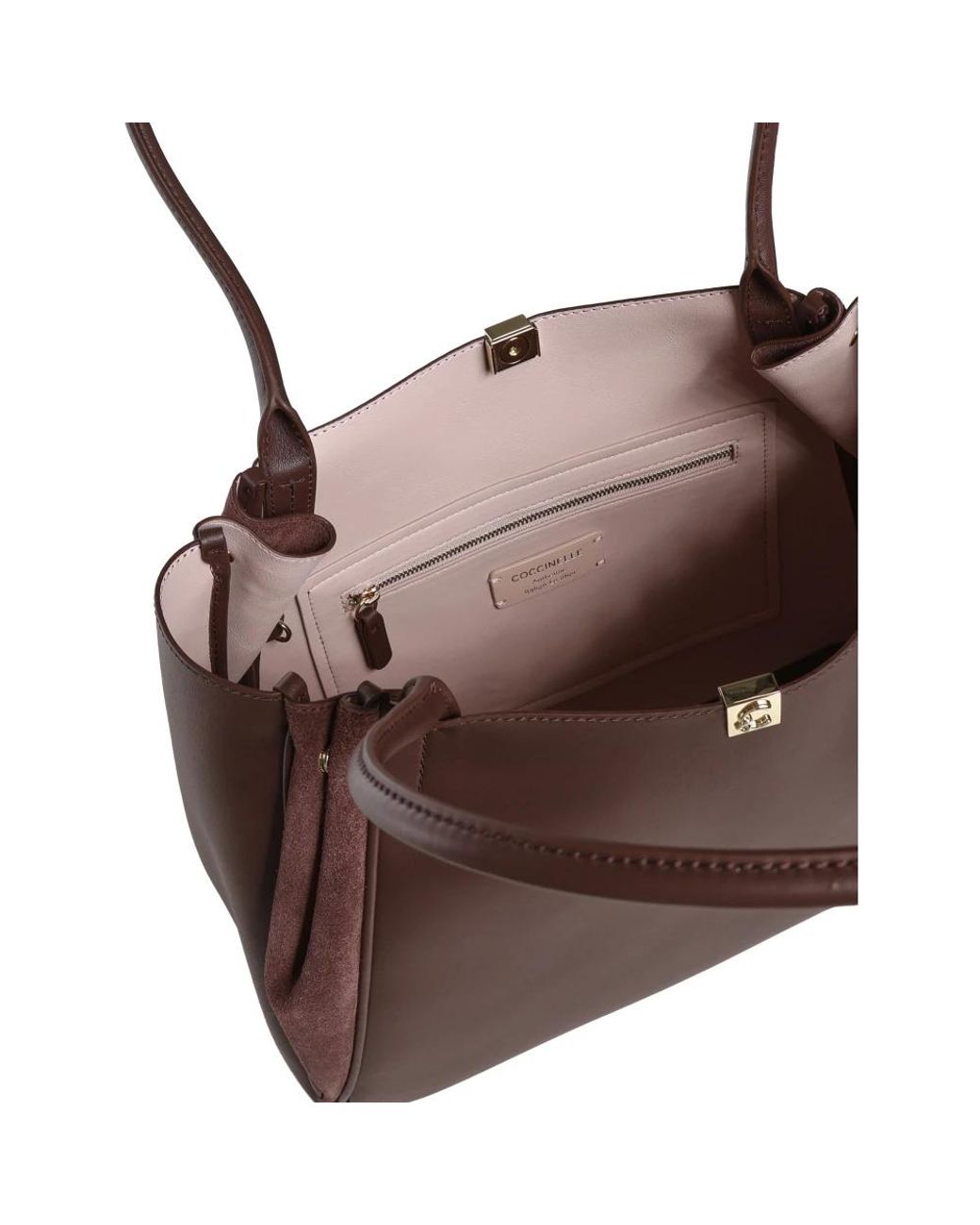Coccinelle Brown Shopping Bags