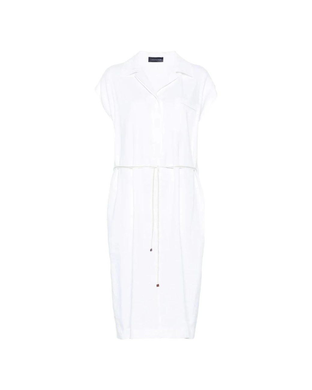 Lorena Antoniazzi White Midi Dresses