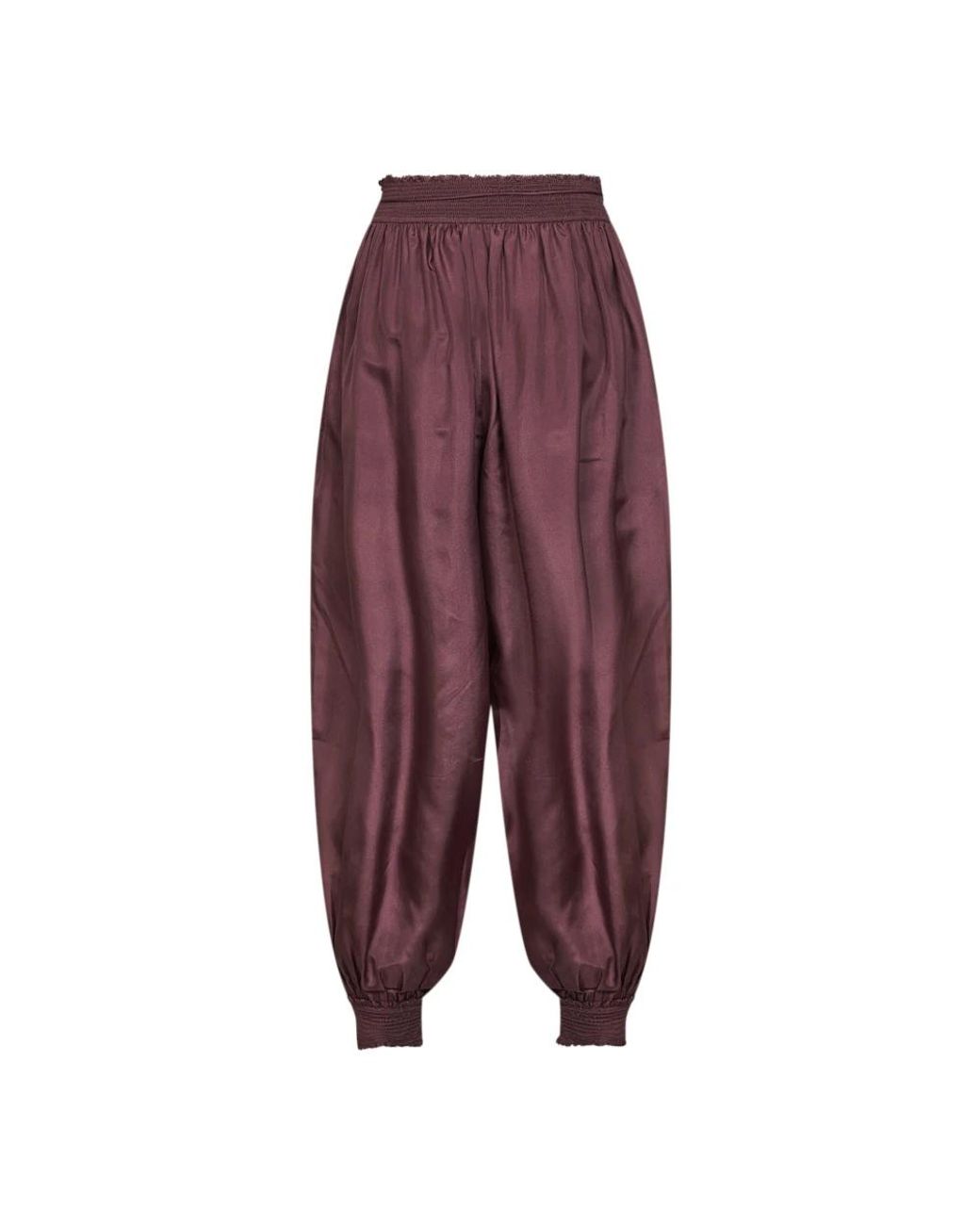 Zimmermann Purple Tapered Trousers