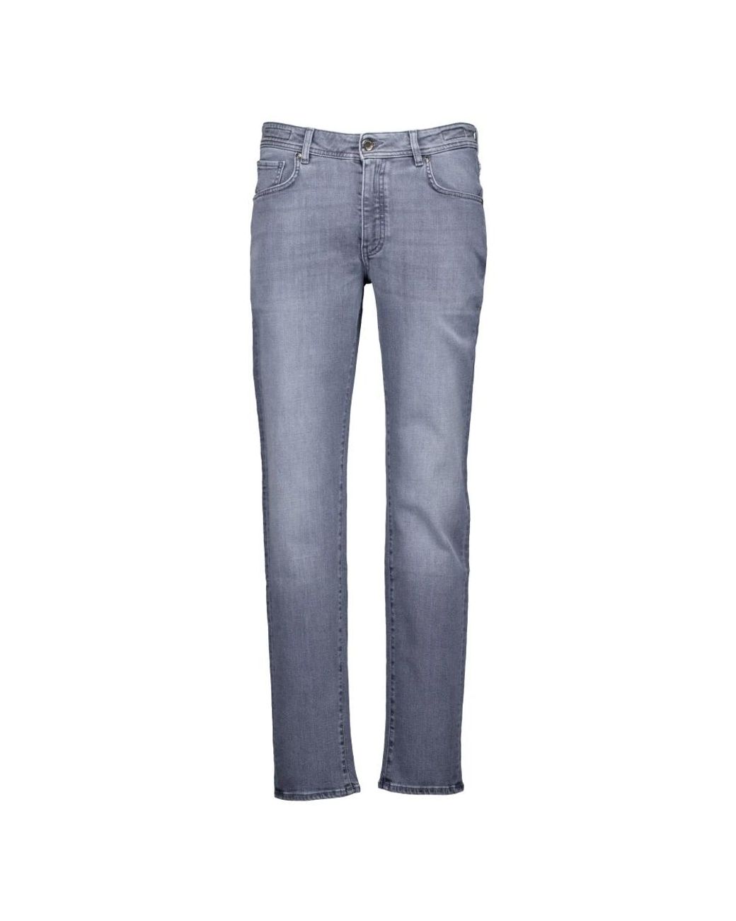 BARMAS Blue Straight Fit Jeans for men
