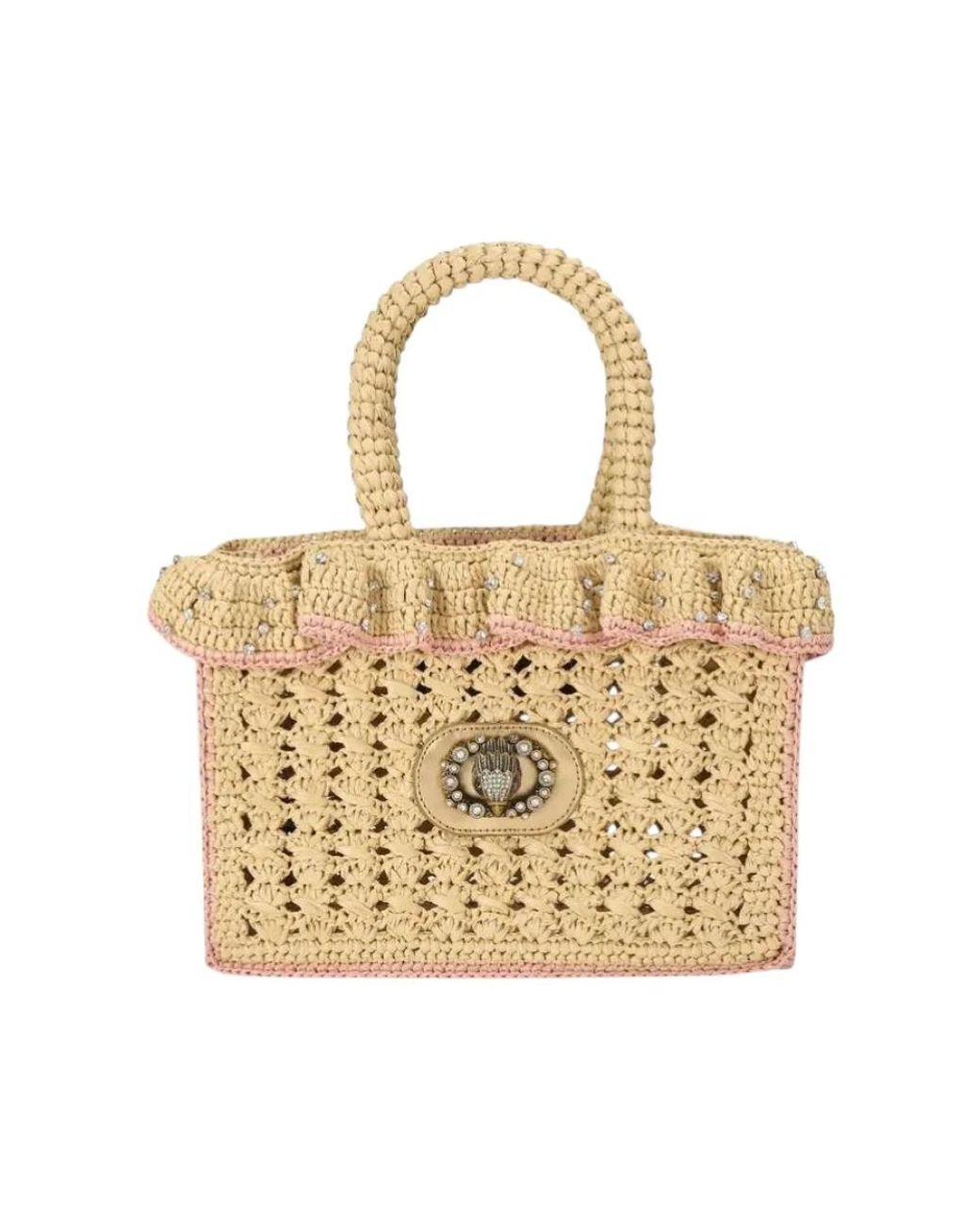 Handbags di Kurt Geiger in Metallic