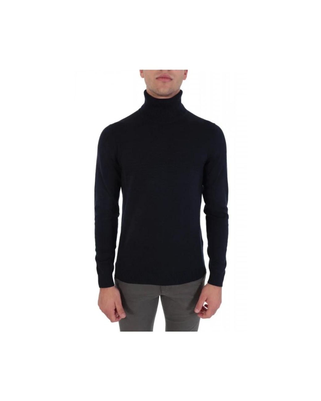 HUGO Black Turtlenecks for men