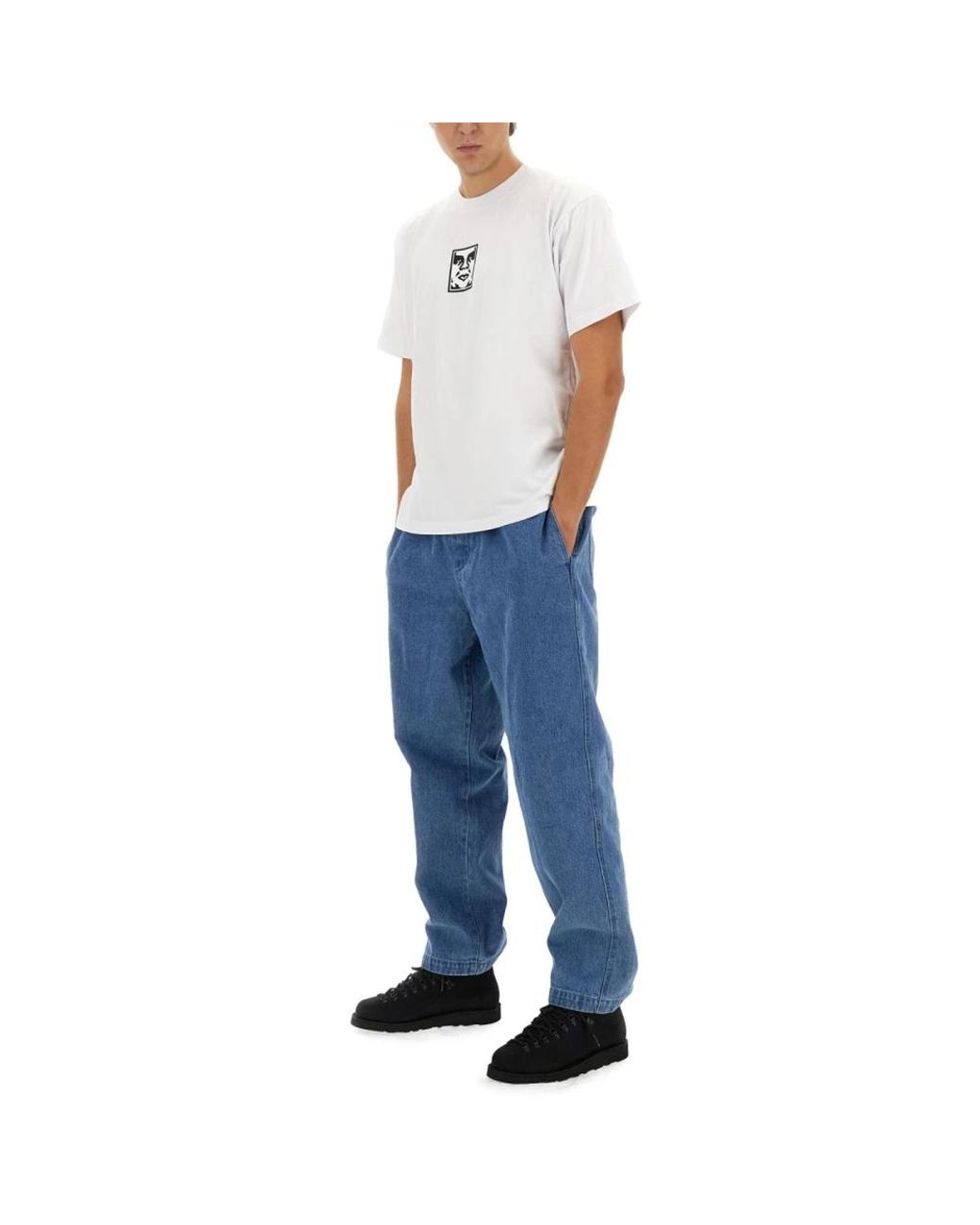 Obey White T-Shirts for men