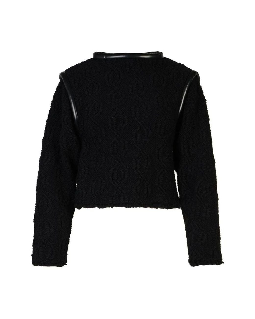 Isabel Marant Black Round-Neck Knitwear