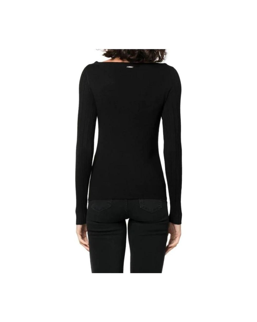 Liu Jo Black Long Sleeve T-Shirts
