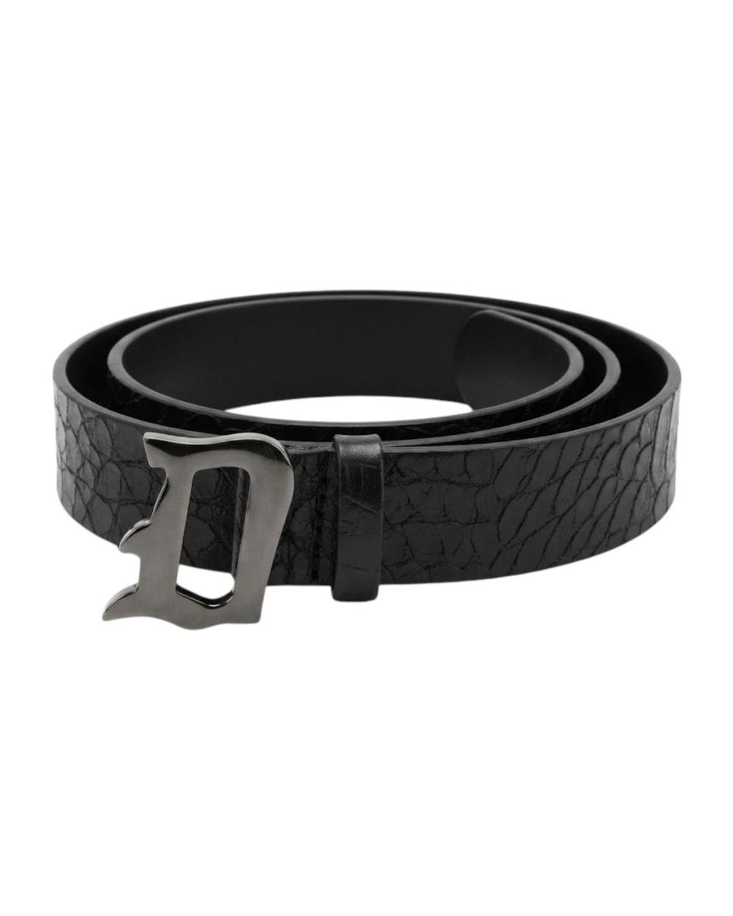Dondup Black Belts for men