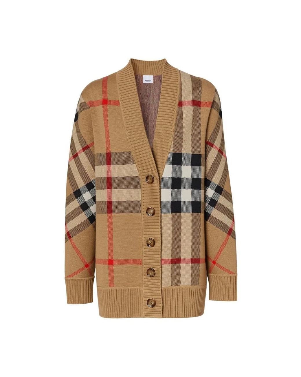 Cardigans Burberry de color Brown