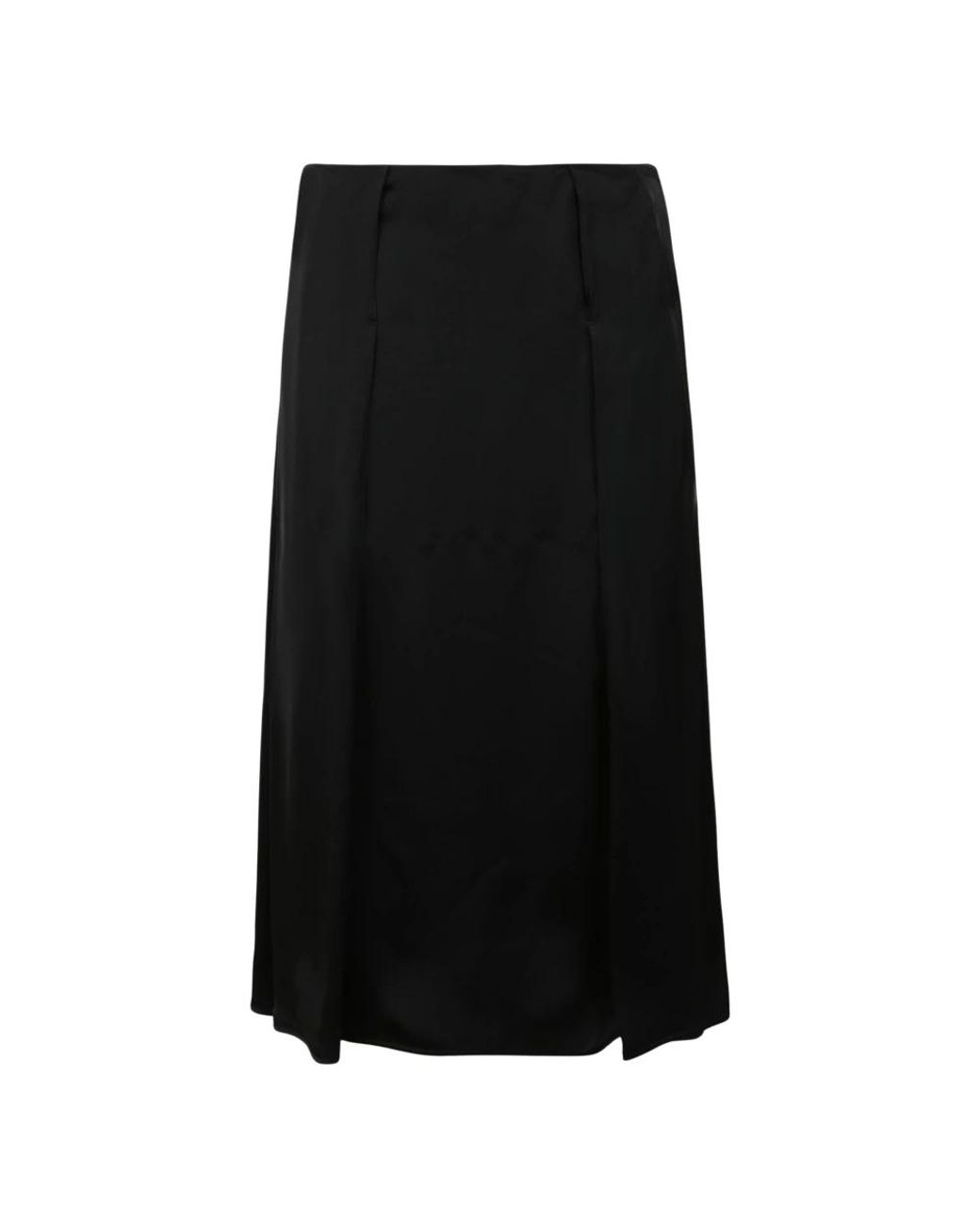 Jil Sander Black Midi Skirts