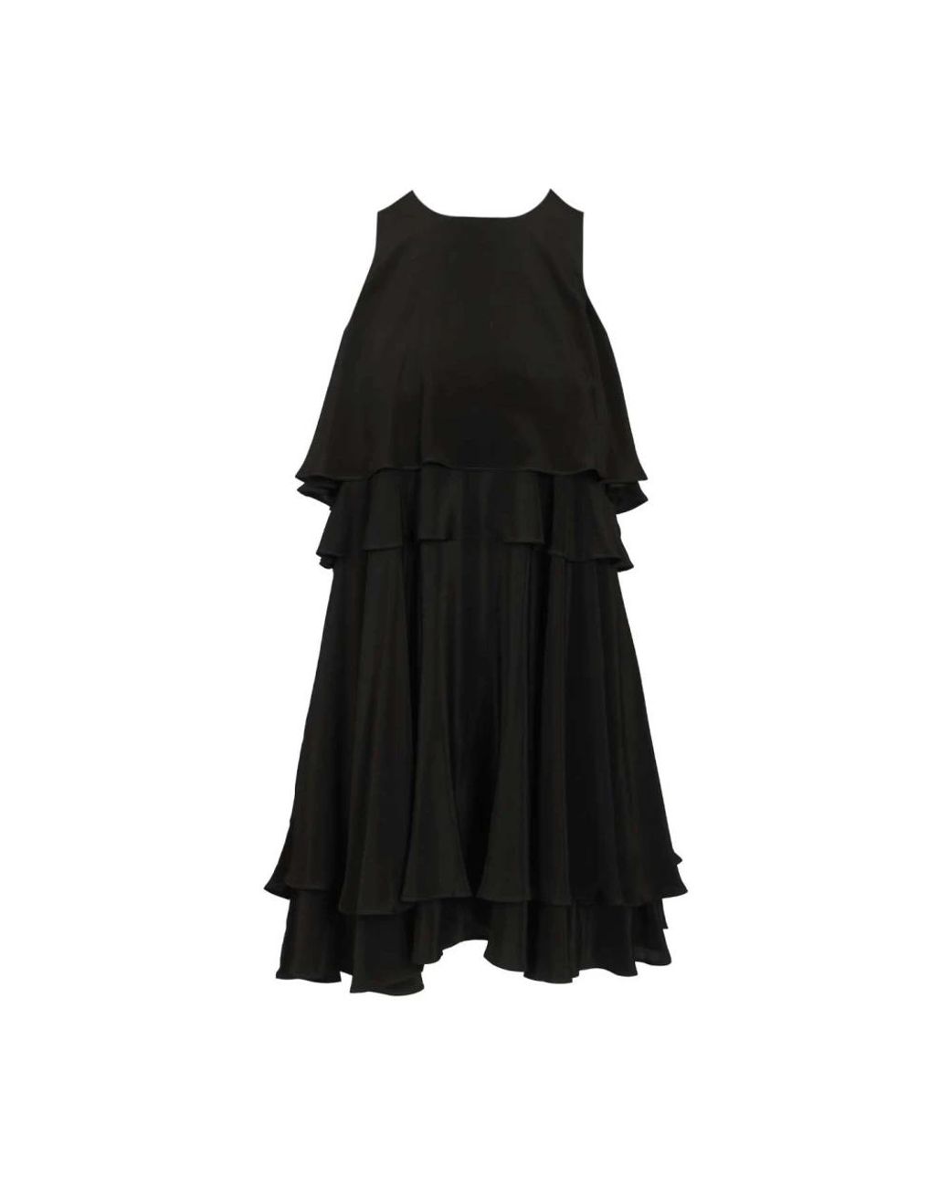 AMI Black Short Dresses