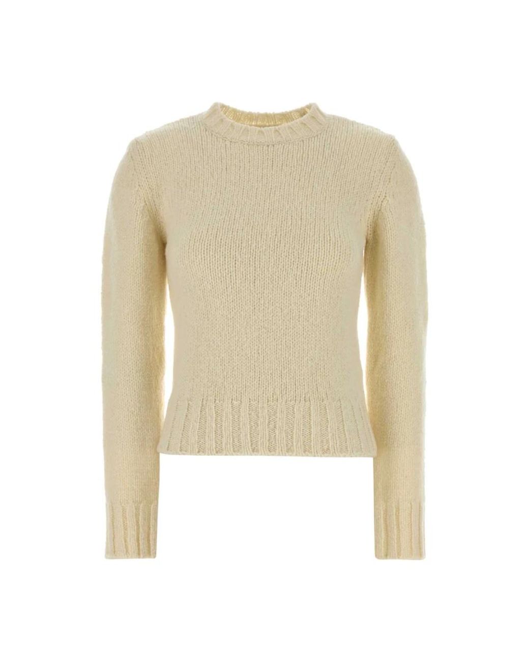 A.P.C. Natural Round-Neck Knitwear