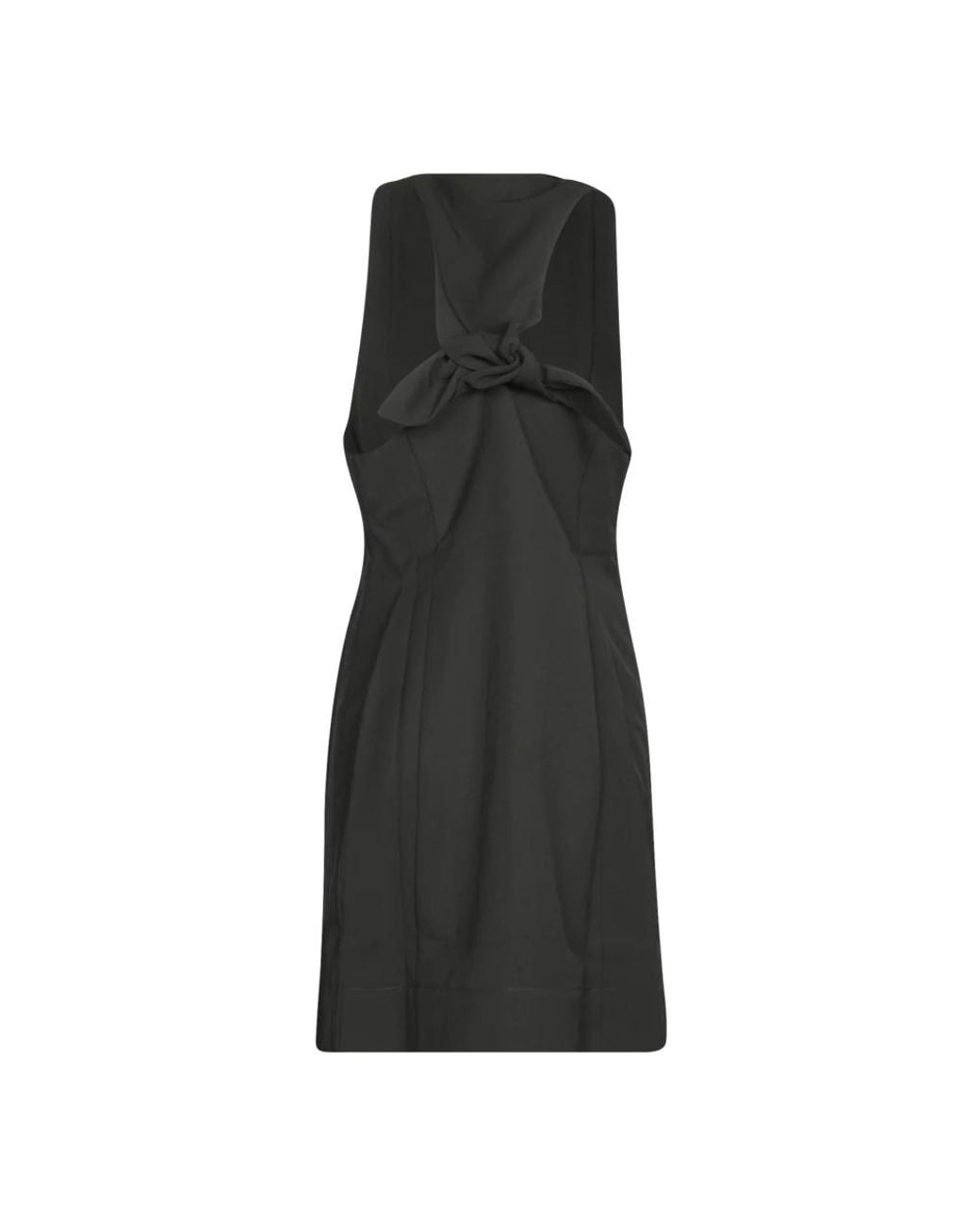 Ganni Black Short Dresses