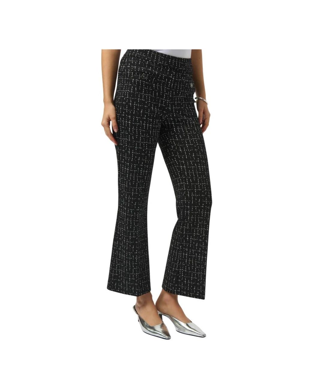 Joseph Ribkoff Black Wide Trousers