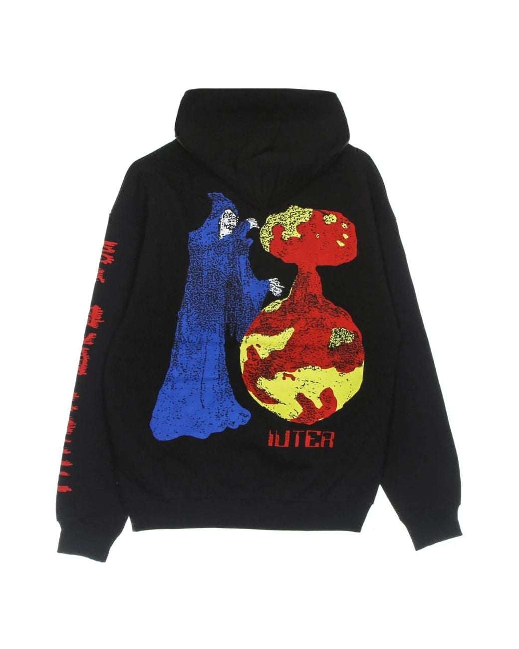 Iuter Black Hoodies for men
