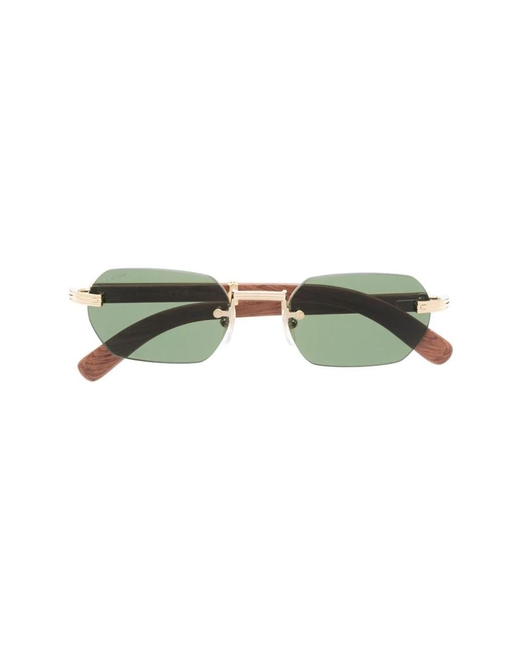 Cartier Yellow Sunglasses for men
