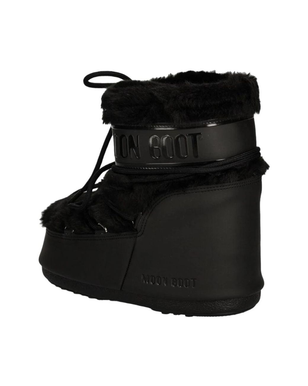 Moon Boot Black Winter Boots