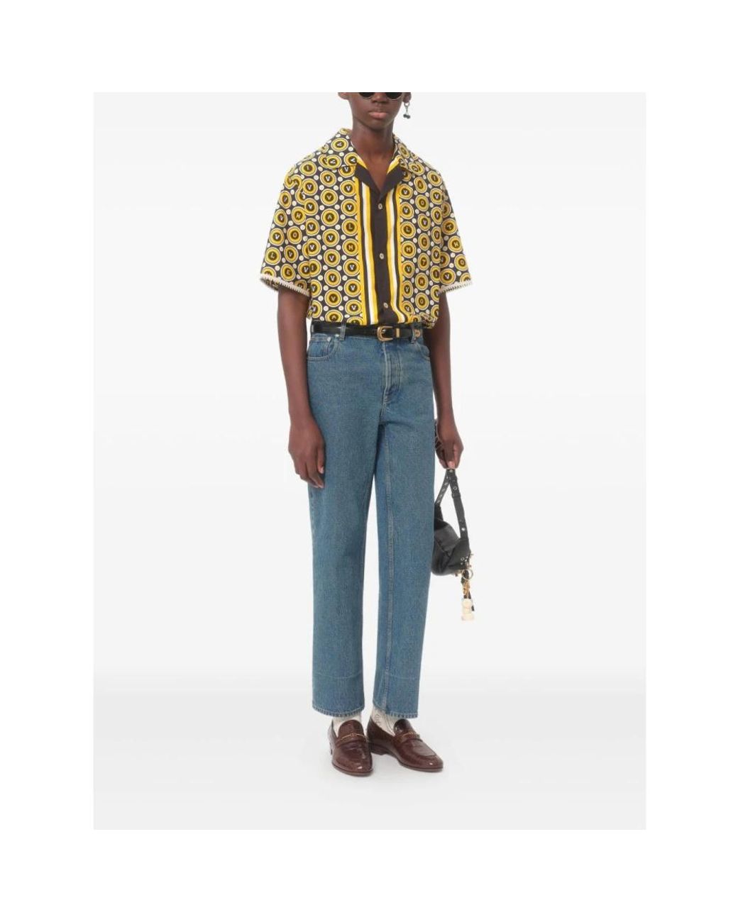 Valentino Garavani Blue Straight Fit Jeans for men