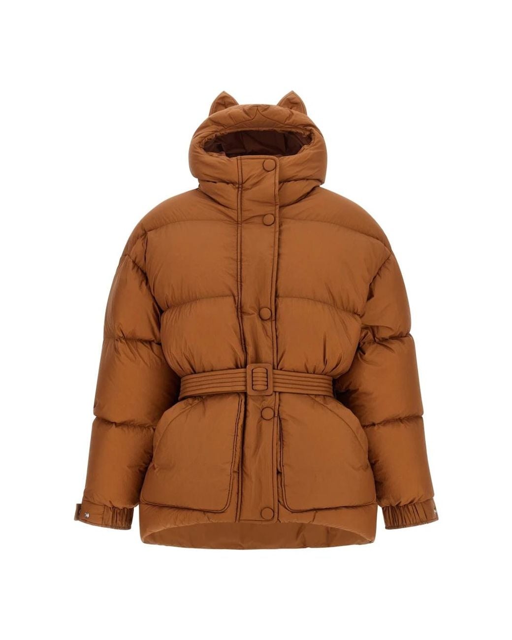Ienki Ienki Brown Winter Jackets