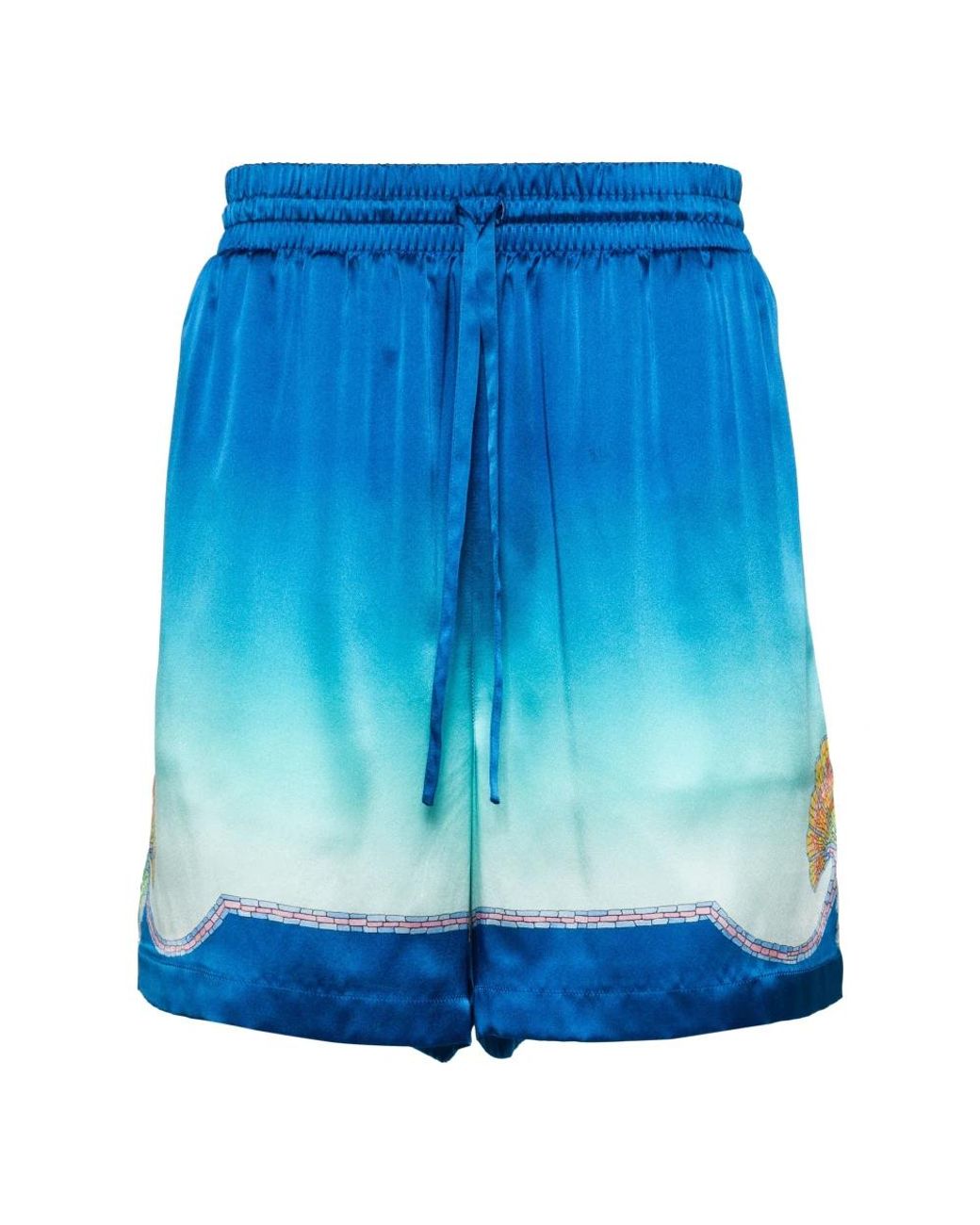 Casablanca Blue Casual Shorts for men