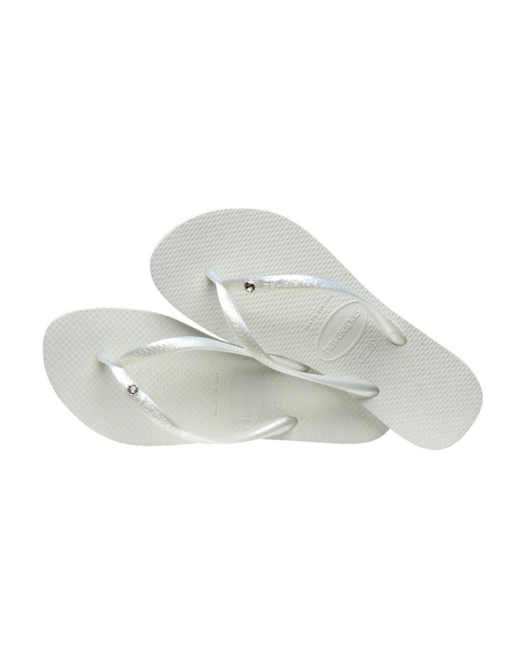Havaianas White Flip Flops for men