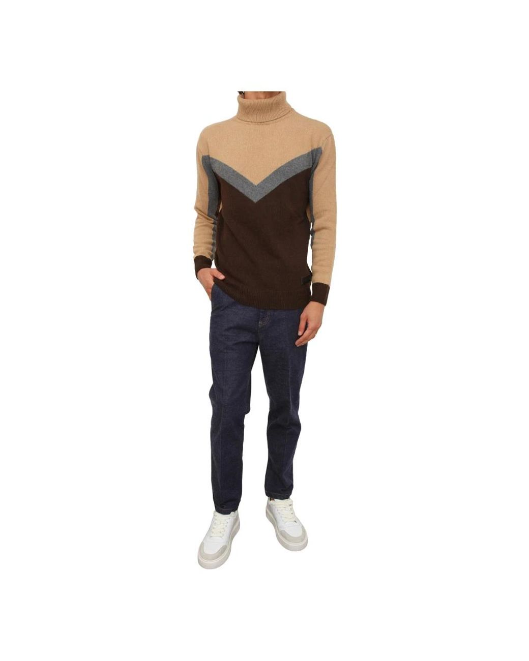 RICHMOND Black Turtlenecks for men