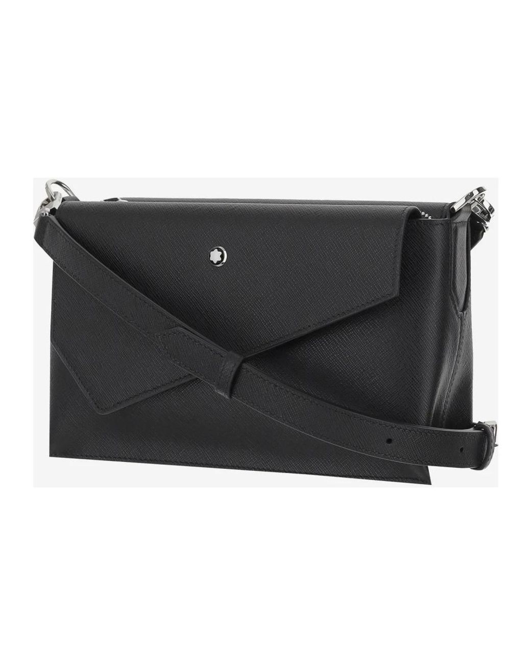 Montblanc Black Cross Body Bags for men