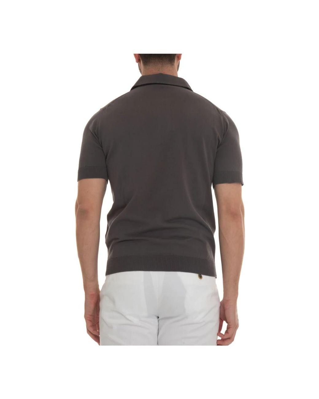 hindustrie Black Polo Shirts for men
