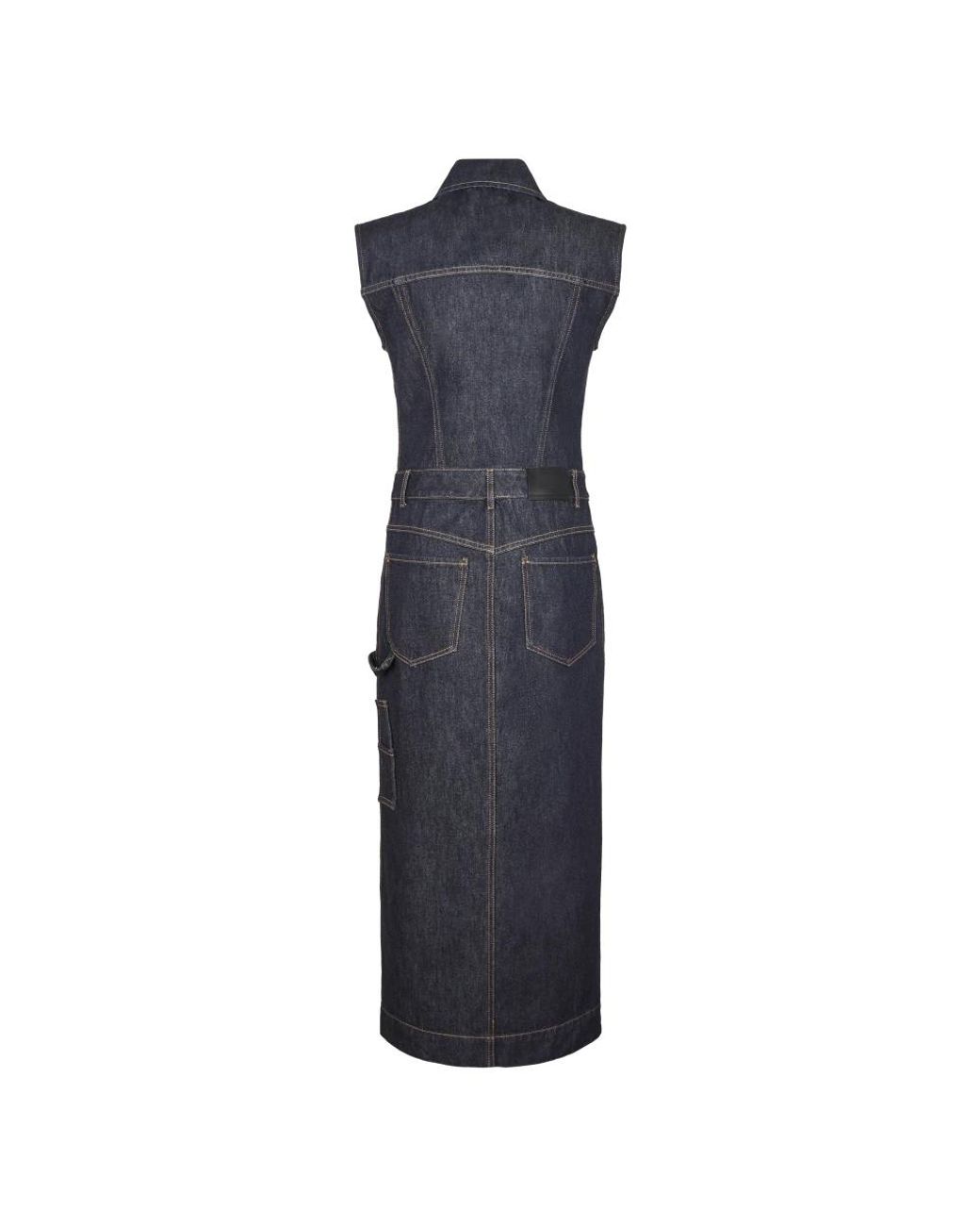Sportmax Blue Shirt Dresses