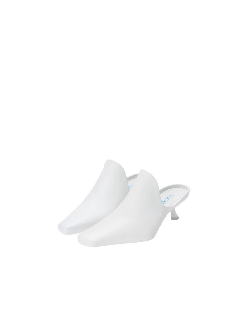 Loewe White Emily Mule 45