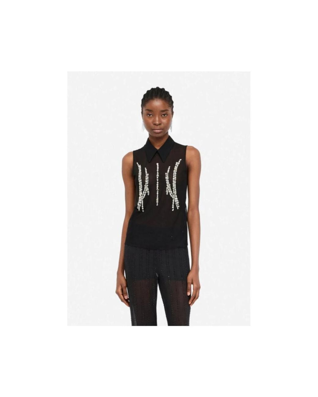 Sleeveless Tops Liu Jo de color Black
