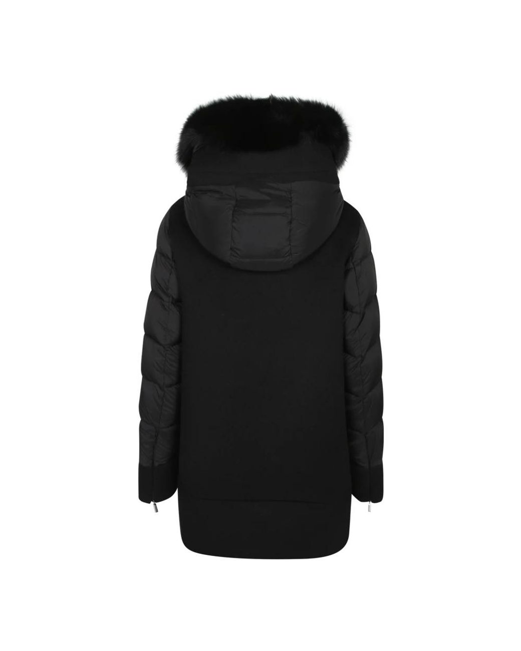 Moorer Black Faux Fur & Shearling Jackets