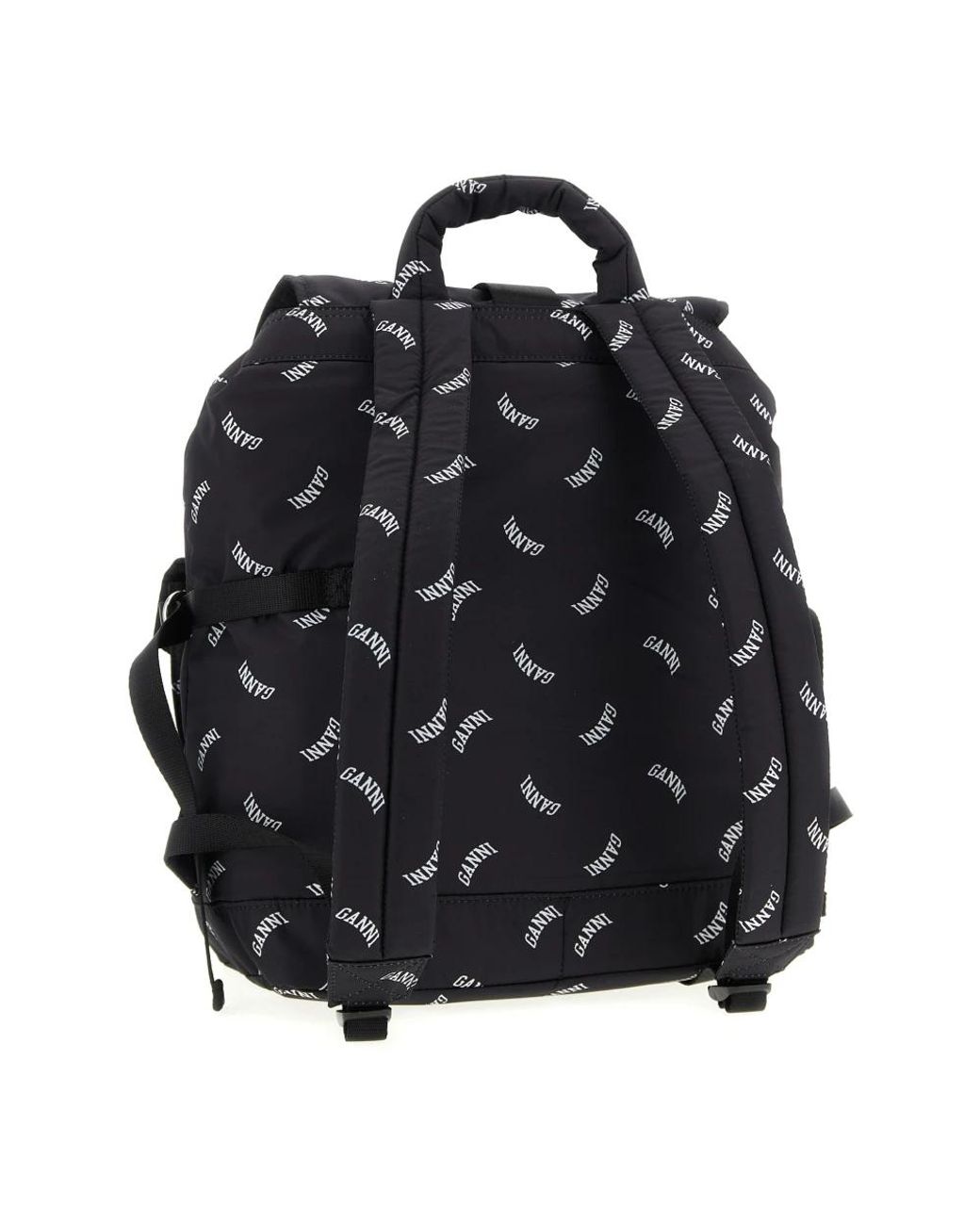 Ganni Black Backpacks