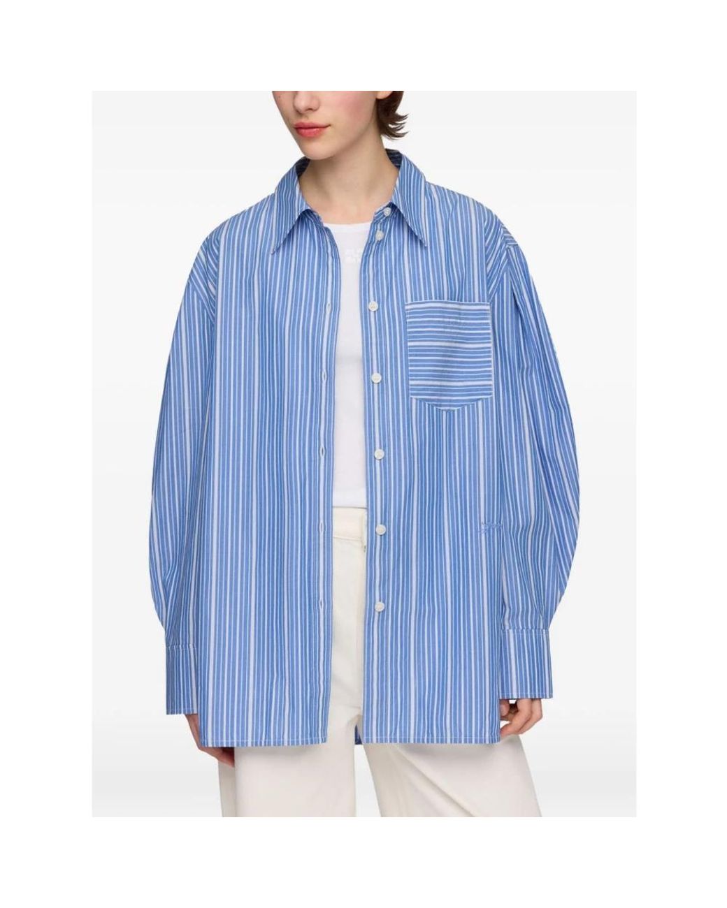 Ganni Blue Shirts