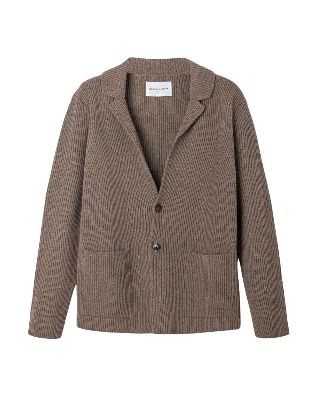 Roberto Collina Brown Blazers for men