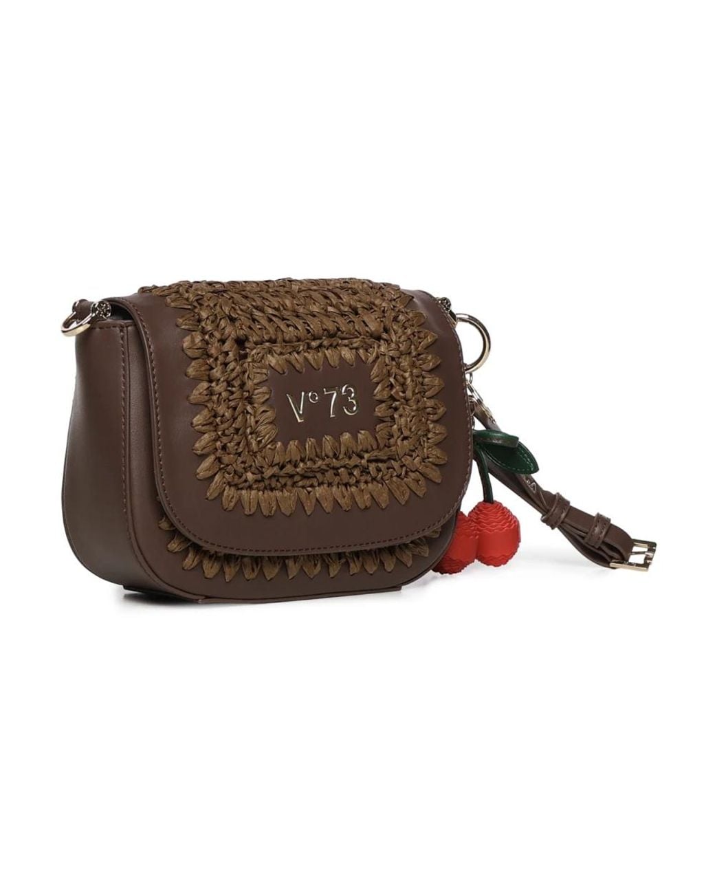 V73 Brown Cross Body Bags