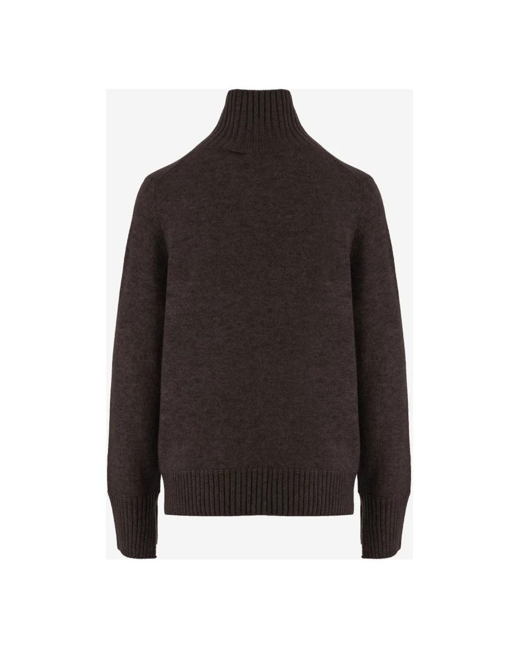 Allude Black Cashmere Knitwear