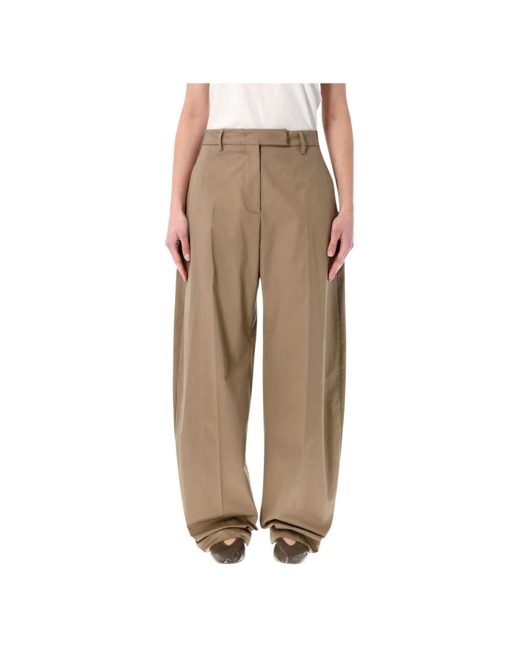 Thelatest Natural Wide Trousers