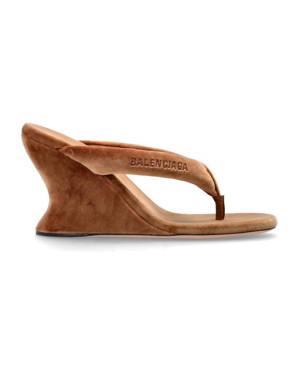 Balenciaga Brown Wedges