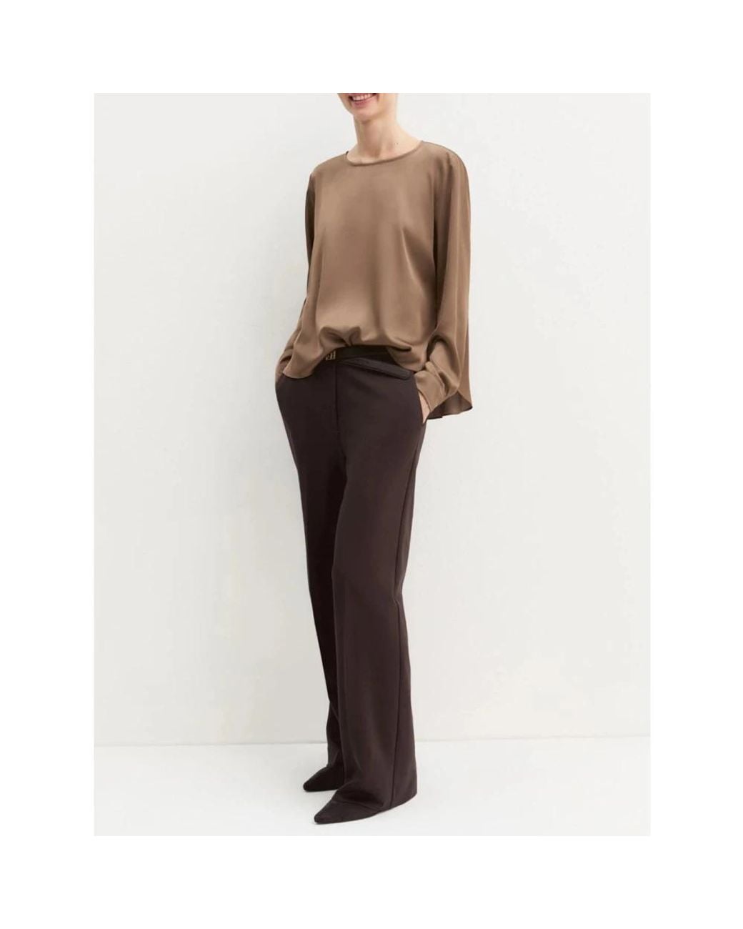 Blouses Marella de color Brown
