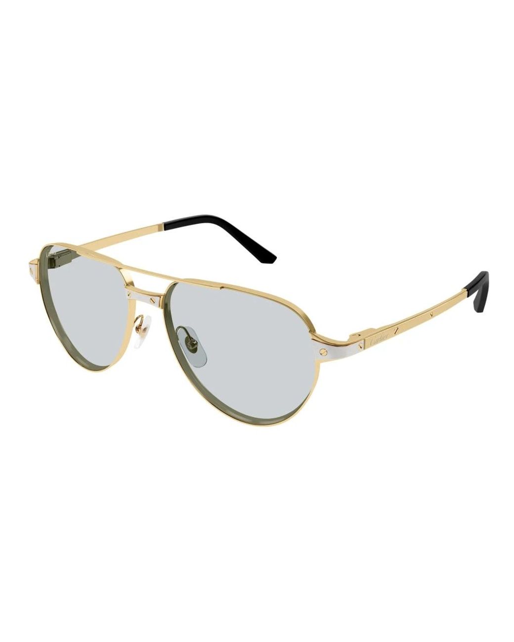 Cartier Yellow Sunglasses for men