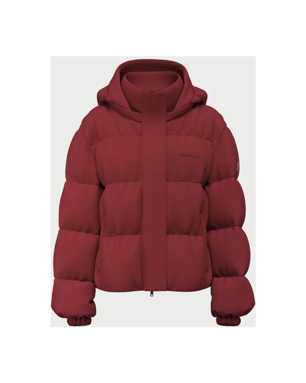 Guess Red Winter Jackets