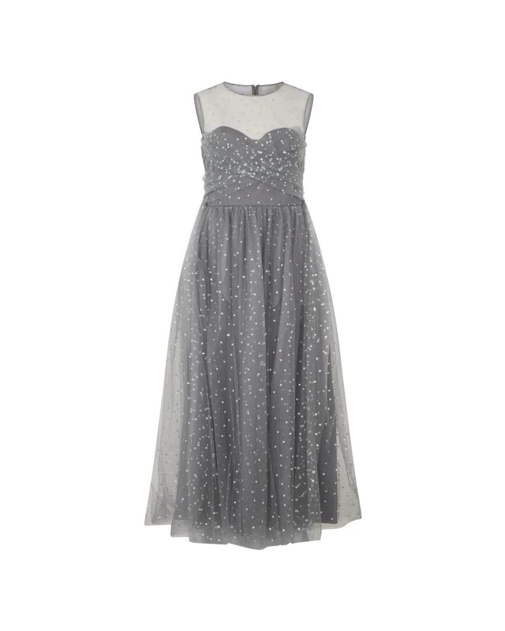 RED Valentino Gray Gowns
